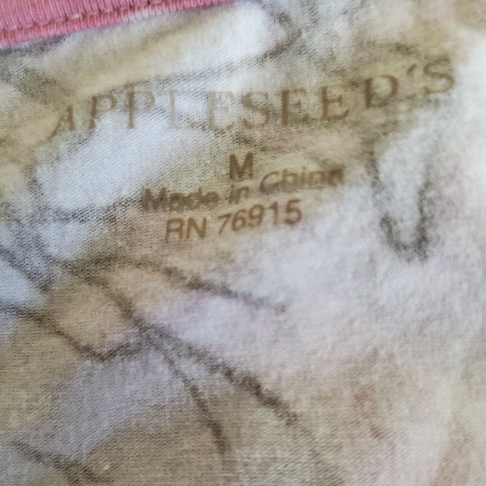 APPLESEED'S "STAIN GLASS" FLORAL PRINT TOP - Picture 6 of 6